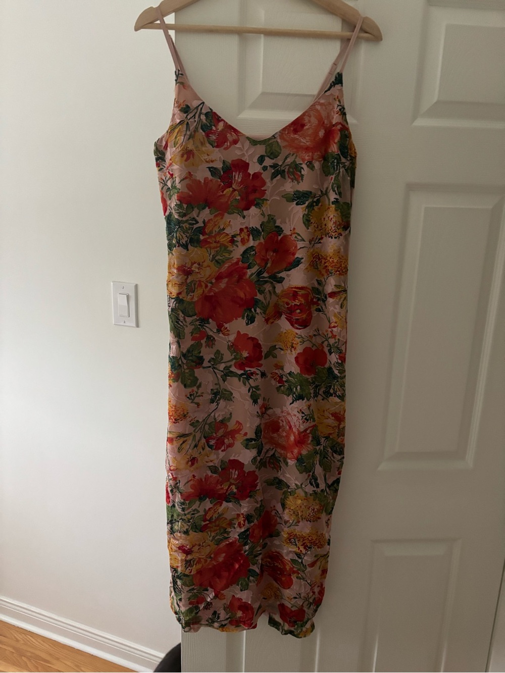Buffalo floral print dress